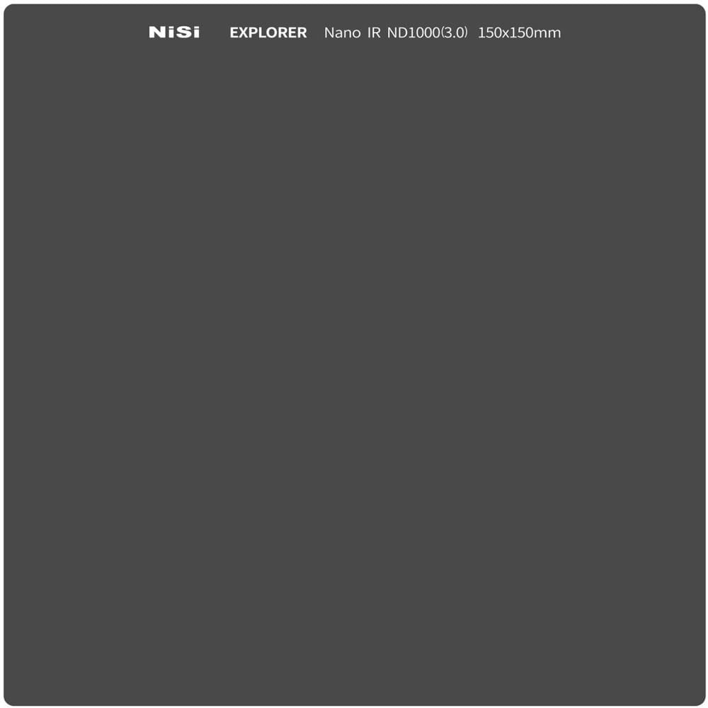 NiSi Filtro ND 150 x 150mm Explorer Collection 10-Stop B270 con Nano Coating