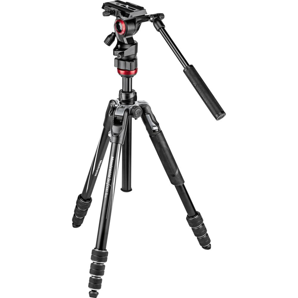 Manfrotto Befree Live Tripod Kit de Video de Aluminio con Bloqueo de Piernas por Giro - Ca