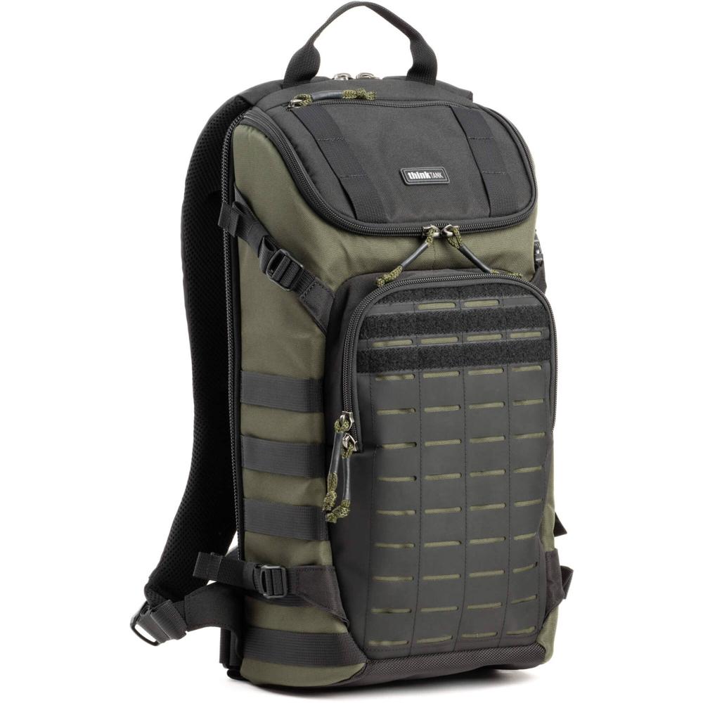Think Tank Photo DarkLight Backpack Montane Green 14L - Soporta Cámara y 4 Lentes Zoom, A
