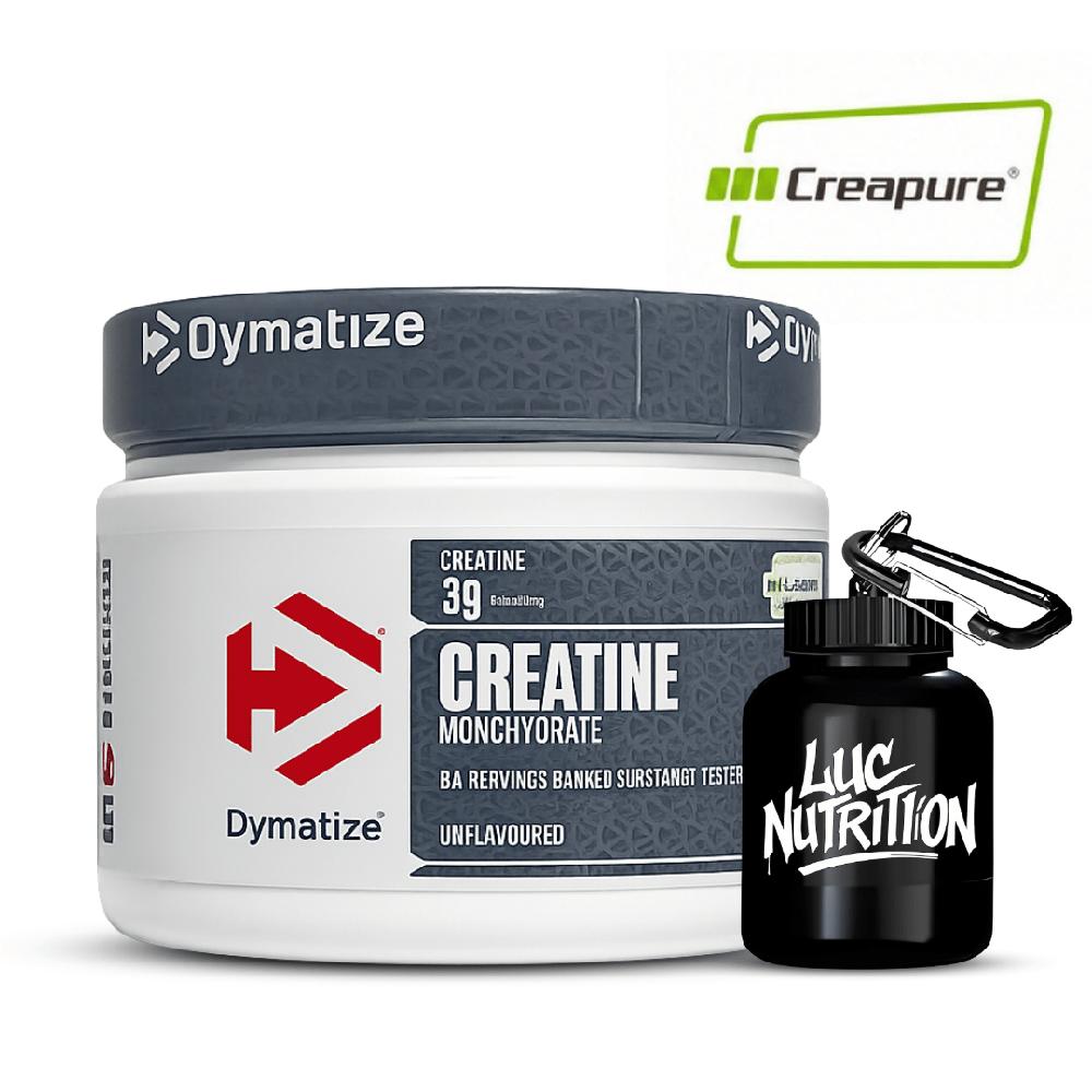 Creatina Creapure 300g Dymatize con Portaproteína