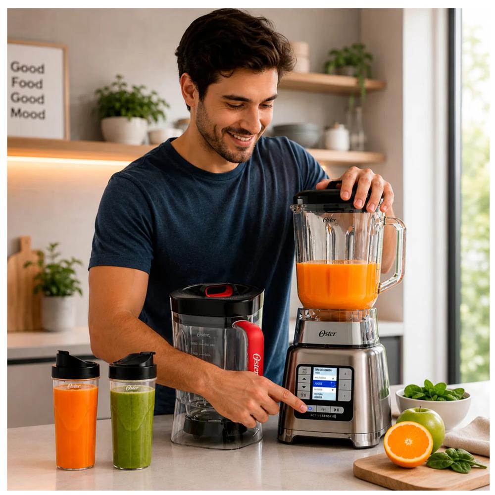 Licuadora Oster ActiveSense BLSTTDGNBG Kit de Accesorios