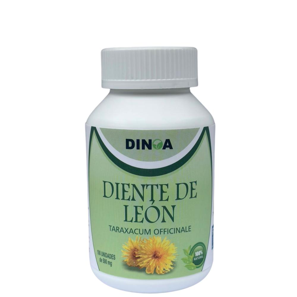 Diente de León Dinoa Cápsulas 100 -Salud Hepática y Diurética
