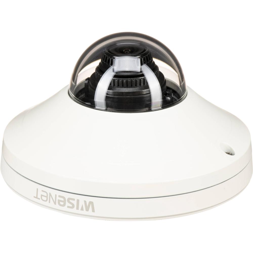 Hanwha Vision Cámara Dome IP Vandal-Resistente 2MP P/T con Lente de 2.8mm, IP66, IK10, 11