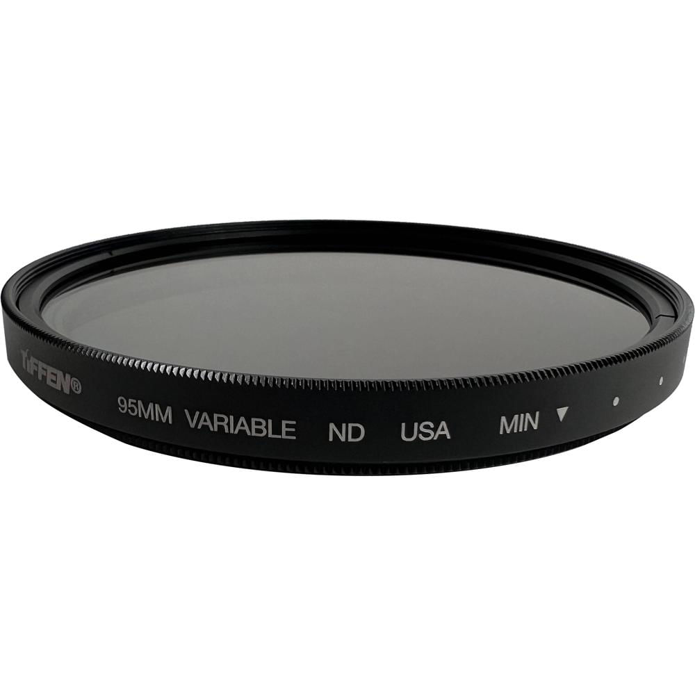 Tiffen Filtro ND Variable 95mm 2 a 8 Pasos - Vidrio ColorCore, Anillo de Aluminio, Control