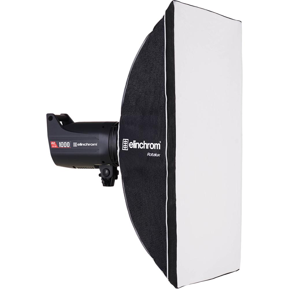 Elinchrom Rotalux Rectabox 24 x 31.5"" Softbox con Difusores Removibles y Interior Plateado