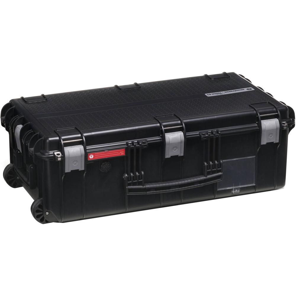Manfrotto Pro Light Reloader Tough-83 Maleta Dura con Ruedas IP67, 79L, Diseño Alto, Sin
