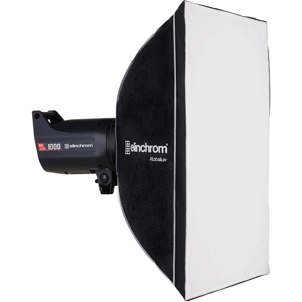 Elinchrom Rotalux Squarebox 27"" Softbox con Difusores Removibles y Interior Plateado