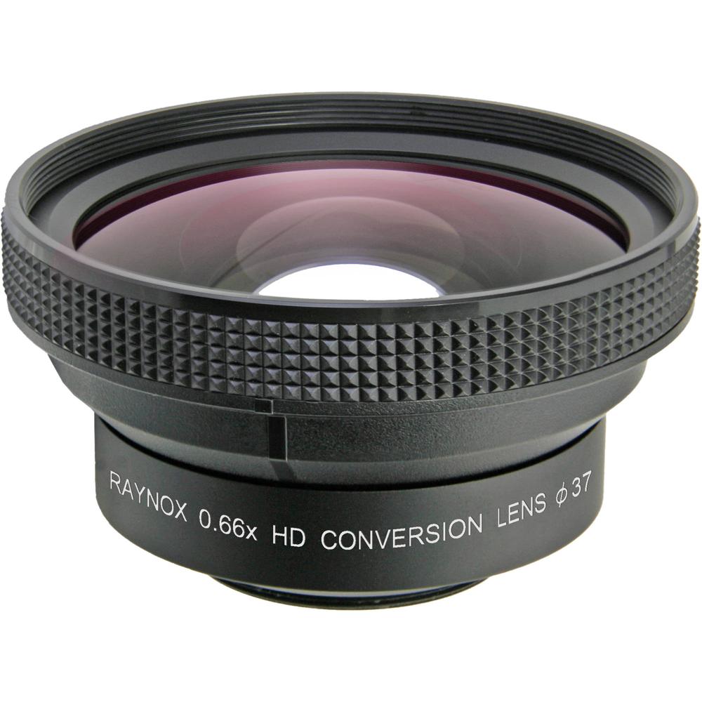 Raynox HD-6600PRO-37 Lente de Conversión Gran Angular 0.66x con Montura de 37mm y Filtro