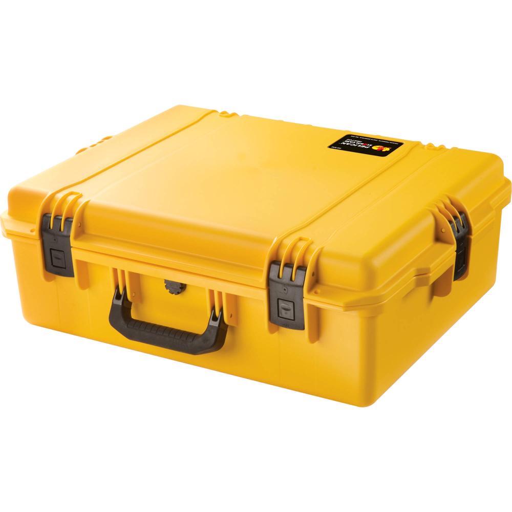 Pelican iM2700 Storm Case Amarillo - Resistente, Impermeable, con Válvula Vortex y Asa de