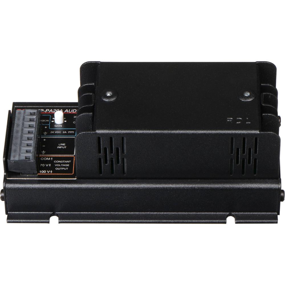 RDL Amplificador de Potencia Mono FP-PA20A 20W con Compresor Integrado para Altavoces 70V