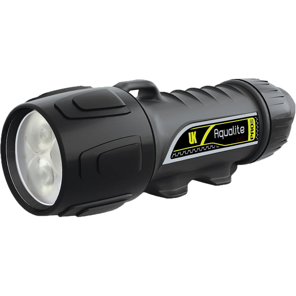 Underwater Kinetics Aqualite Pro2 Luz de Buceo y Video Recargable 1300 Lúmenes, Cuerpo de