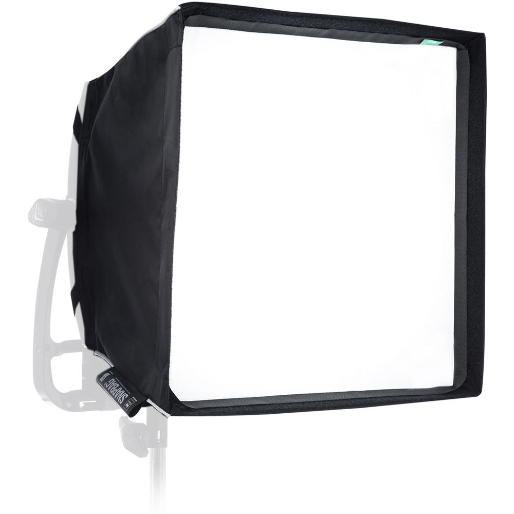 TRP WORLDWIDE Snapbag Softbox para Litepanels Astra - Diseño Rápido, Tela Plateada Refle
