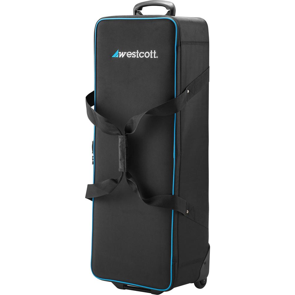 Westcott Soft-Wheeled Gear Case FJ400 - Bolsa de Transporte para Kits de Iluminación, Nyl