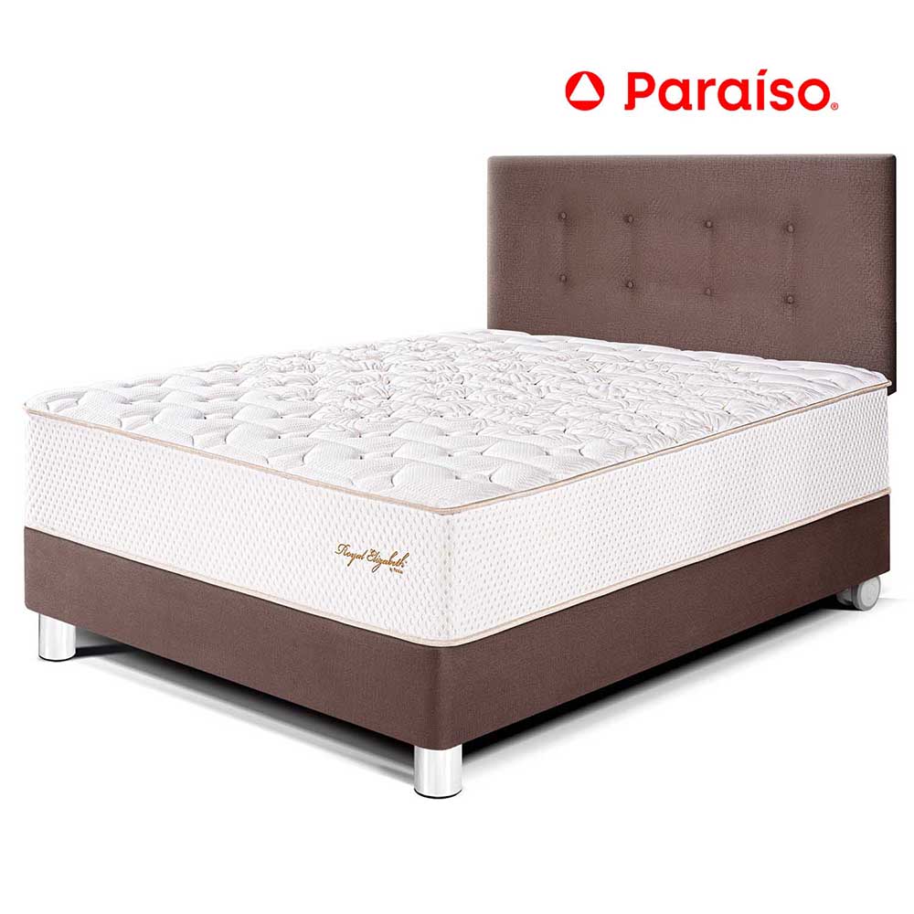 Juego de Dormitorio Paraíso Royal Elizabeth 1.5 Plazas + 1 a