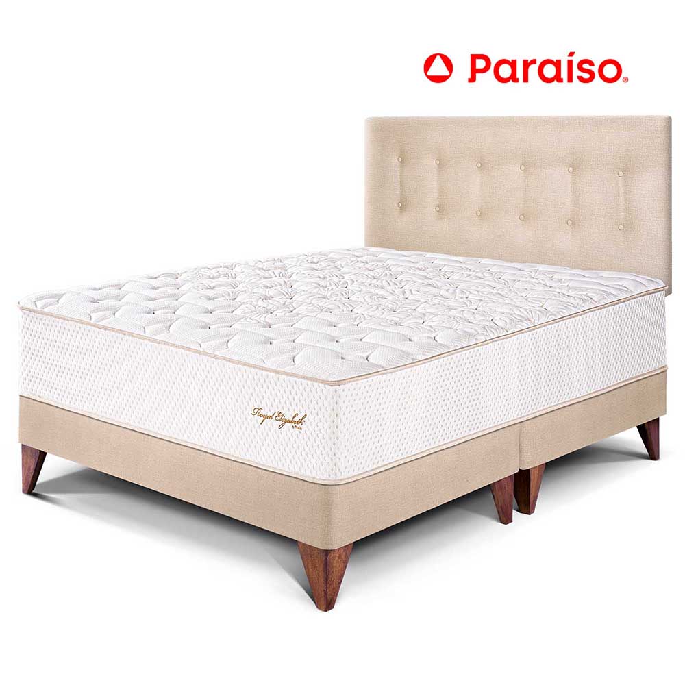 Dormitorio Europeo Royal Elizabeth Queen Champagne