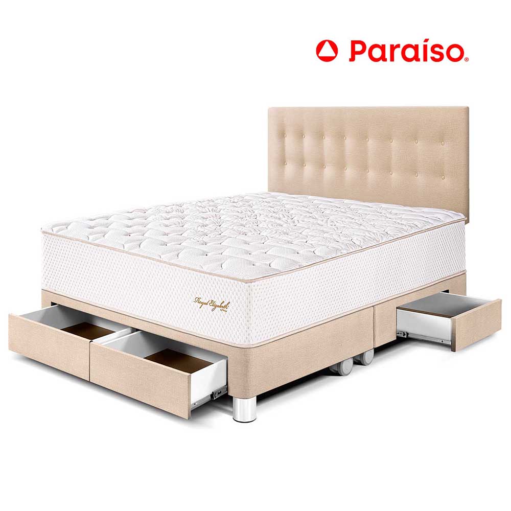 Dormitorio Royal Elizabeth con Cajones King Champagne