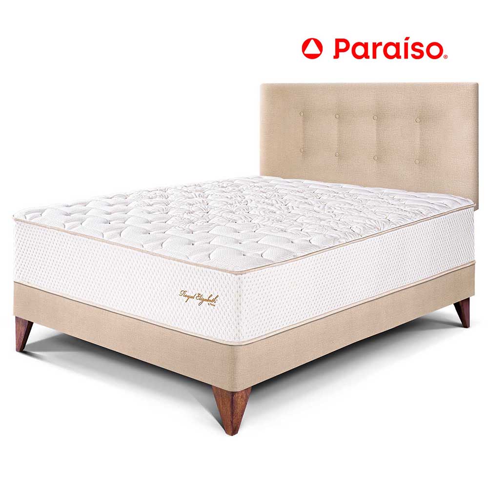 Dormitorio Europeo Royal Elizabeth 1.5 Plazas Champagne