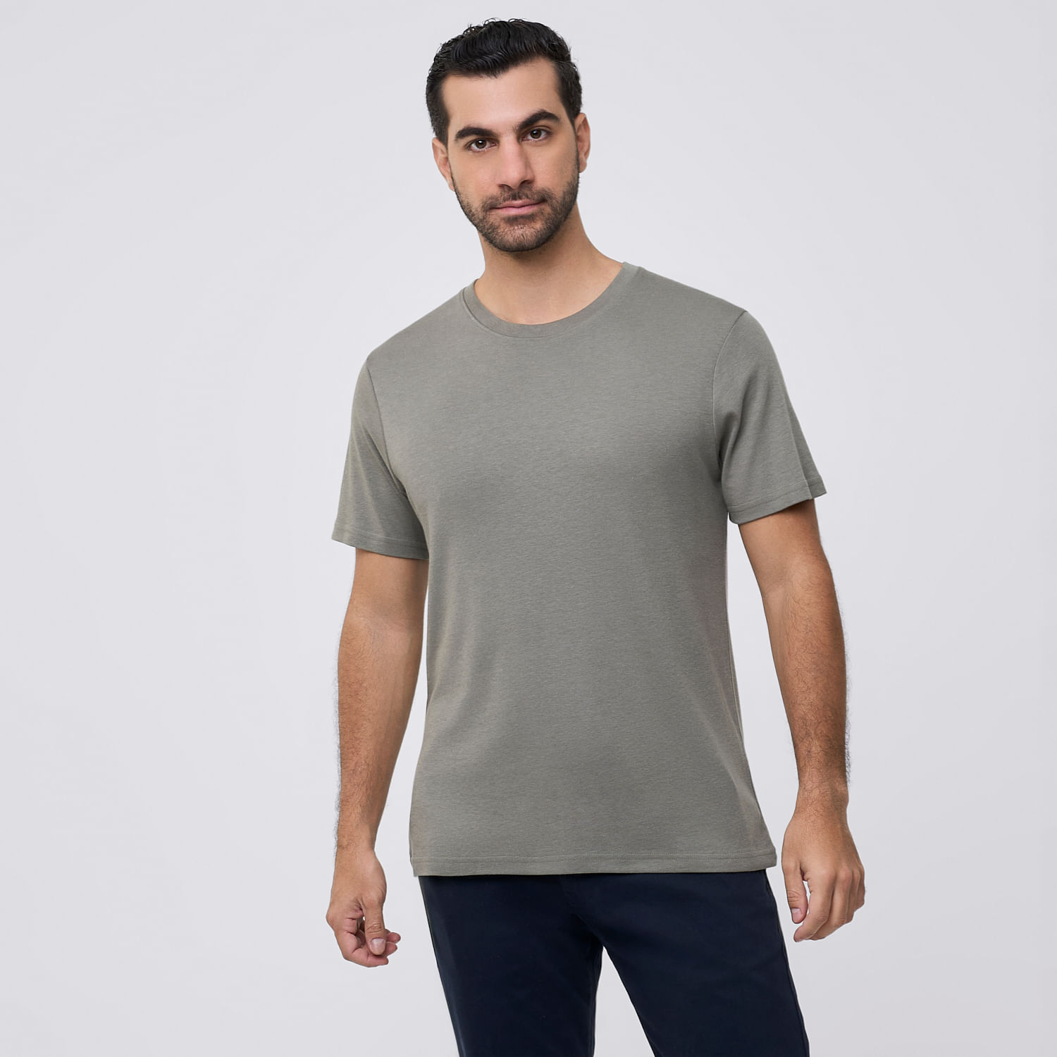 Polo Hombre Cotton Modal Malabar Verde Talla XL