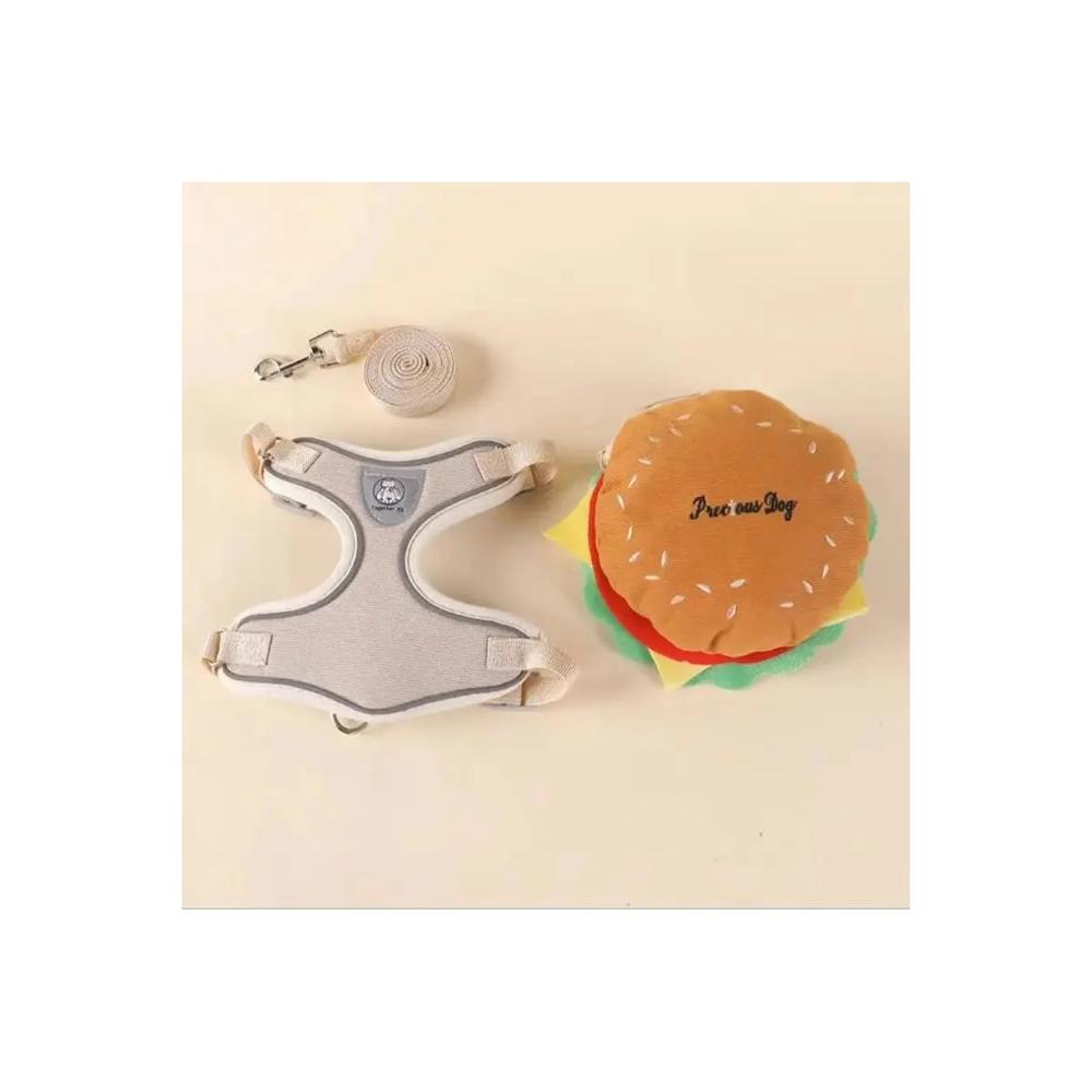 Pechera para Perros Hamburguesa Talla M