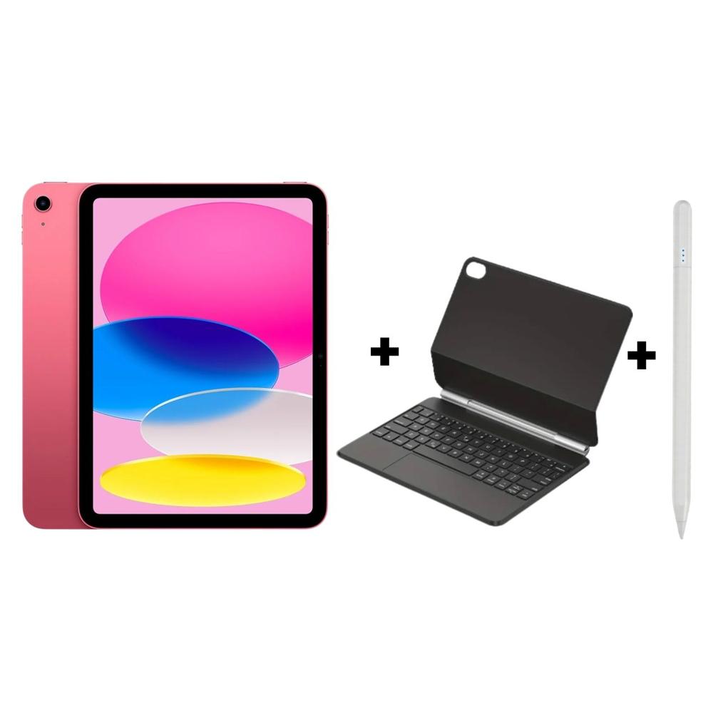 IPad 11va Gen 2025 11 128GB A16 Wi-Fi Rosado - Ipad 11 . Teclado Premium Negro . Pencil Premium