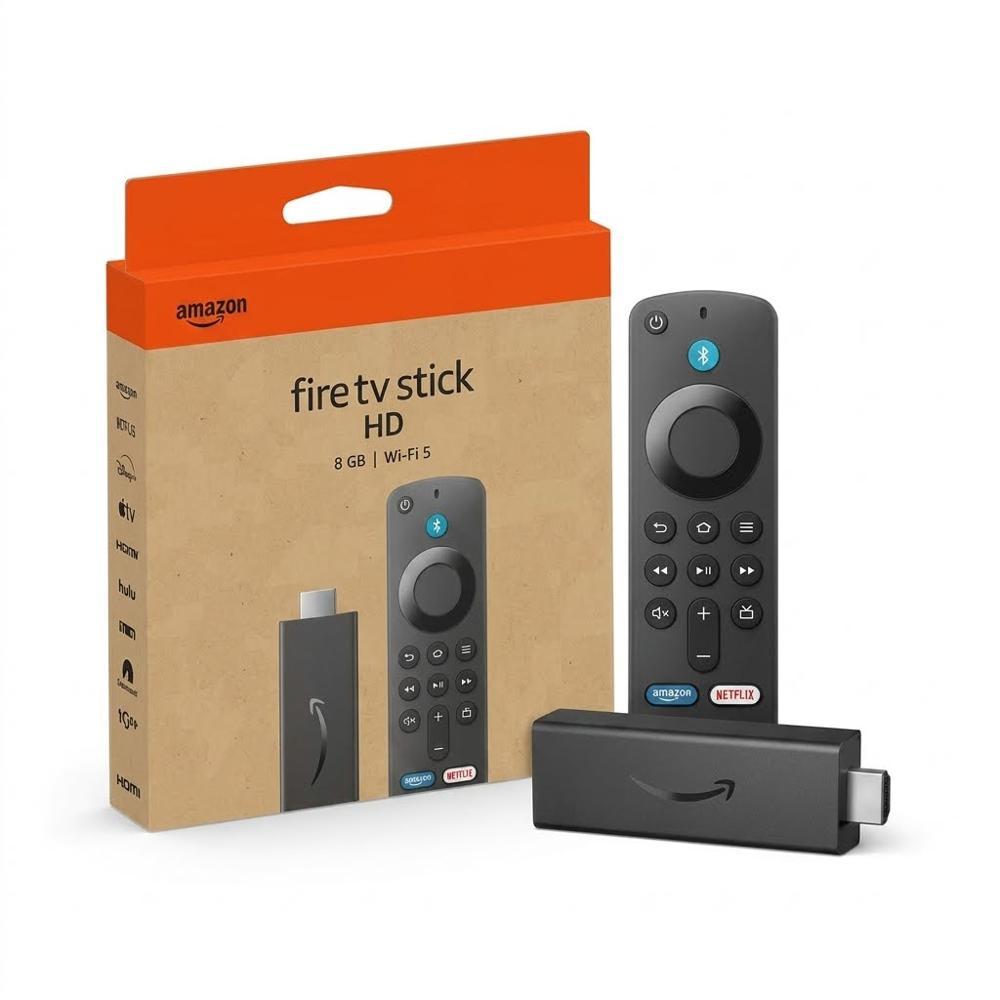Fire TV Stick HD Version 2024 Convertidor a Smart TV con WiFi 5