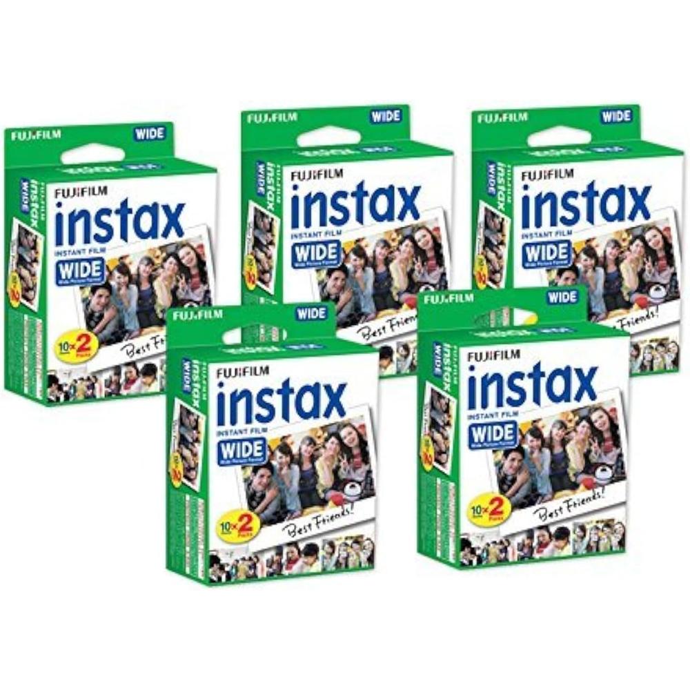 PELÍCULA INSTANTÁNEA FUJIFILM INSTAX WIDE - PACK 100 HOJAS