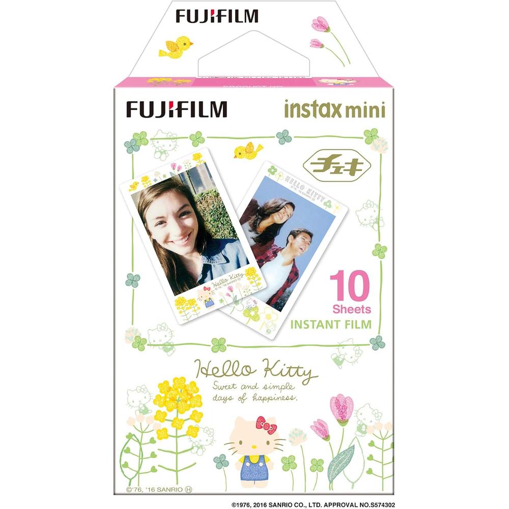 PELÍCULA INSTANTÁNEA FUJIFILM INSTAX MINI HELLO KITTY - PACK 10 HOJAS