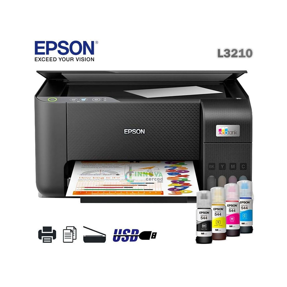 Impresora multifuncional Epson EcoTank L3210