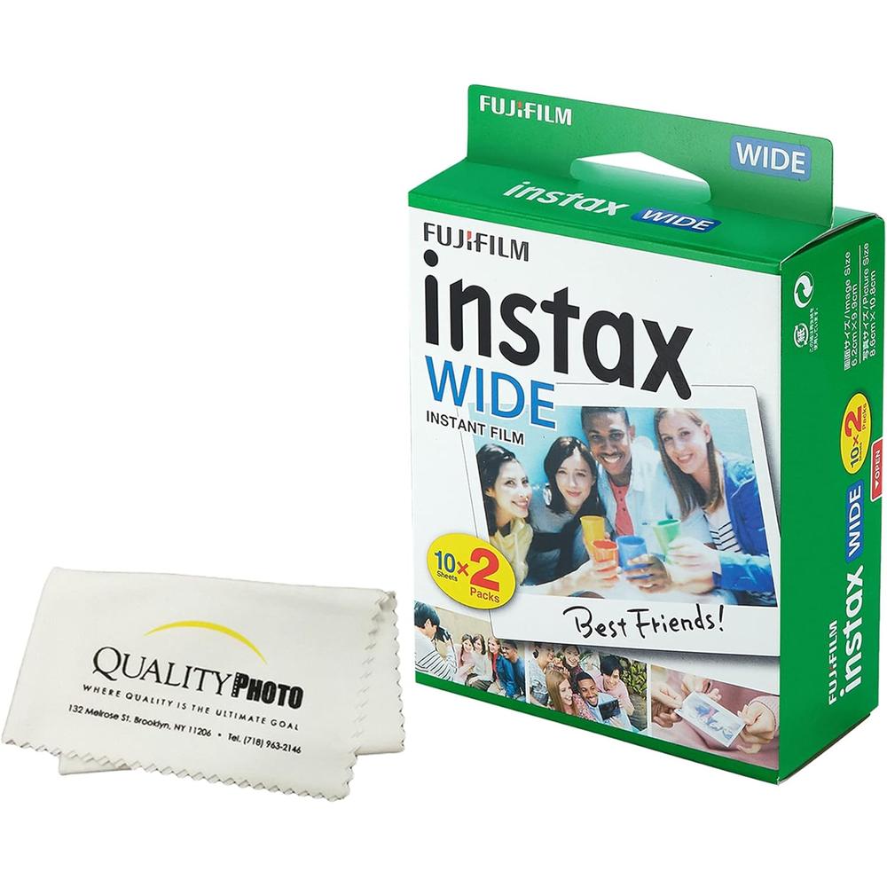 PELÍCULA INSTANTÁNEA FUJIFILM INSTAX WIDE - PACK 20 HOJAS