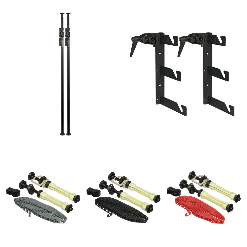 Impact Deluxe Varipole Support System - Sistema de Soporte para Fondos de Estudio Completo