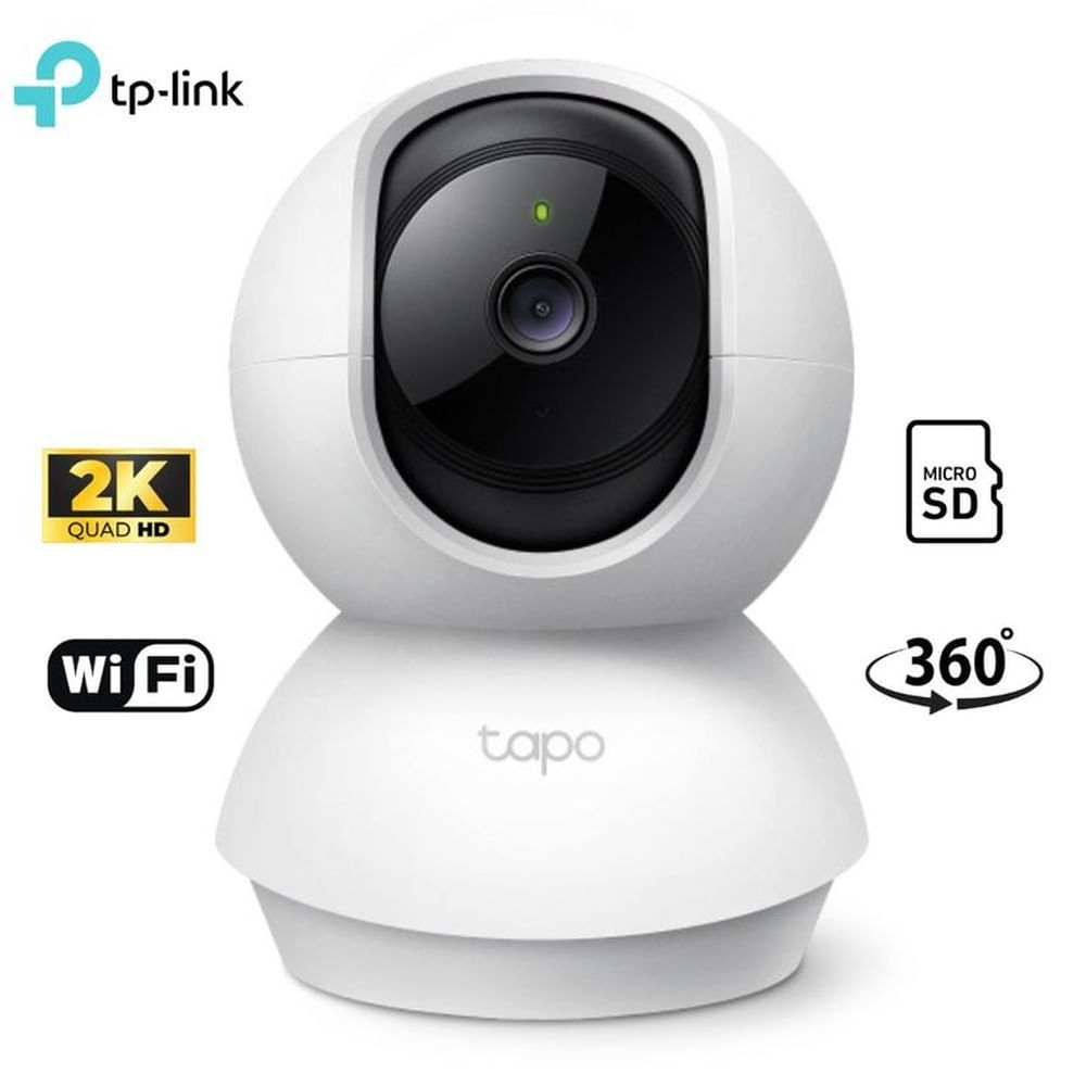 CAMARA TP-LINK TAPO C210 2K 3MP 360° VISION NOCTURNA Blanco