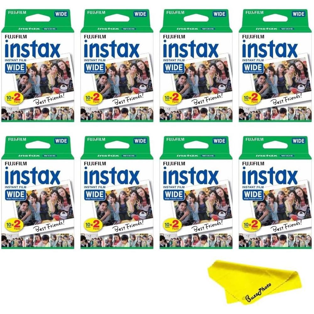 PELÍCULA INSTANTÁNEA FUJIFILM INSTAX WIDE - PACK 160 HOJAS
