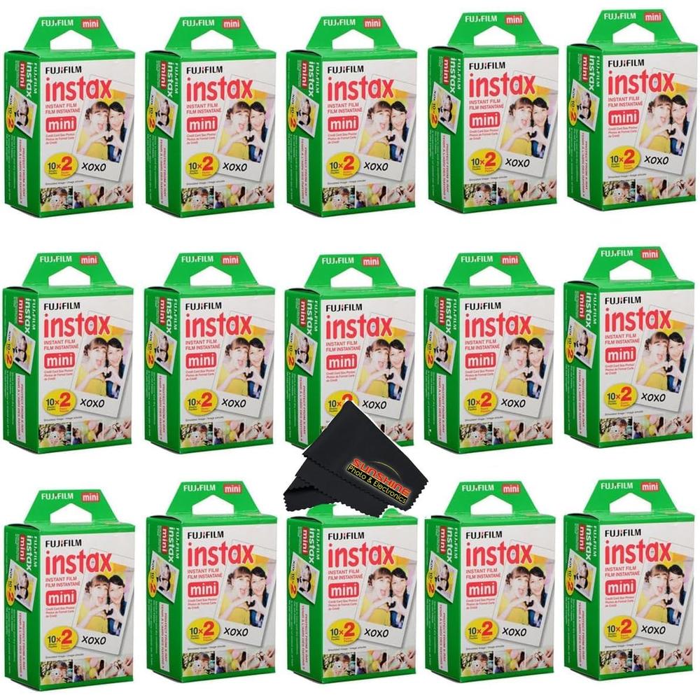 PELÍCULA INSTANTÁNEA FUJIFILM INSTAX MINI - PACK 300 HOJAS