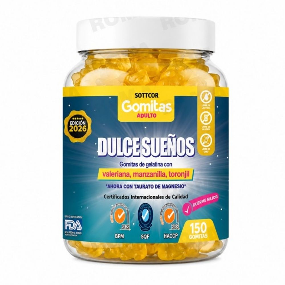 GOMITAS VALERIANA PARA ADULTOS 150 GOMITAS SOTTCOR LABS