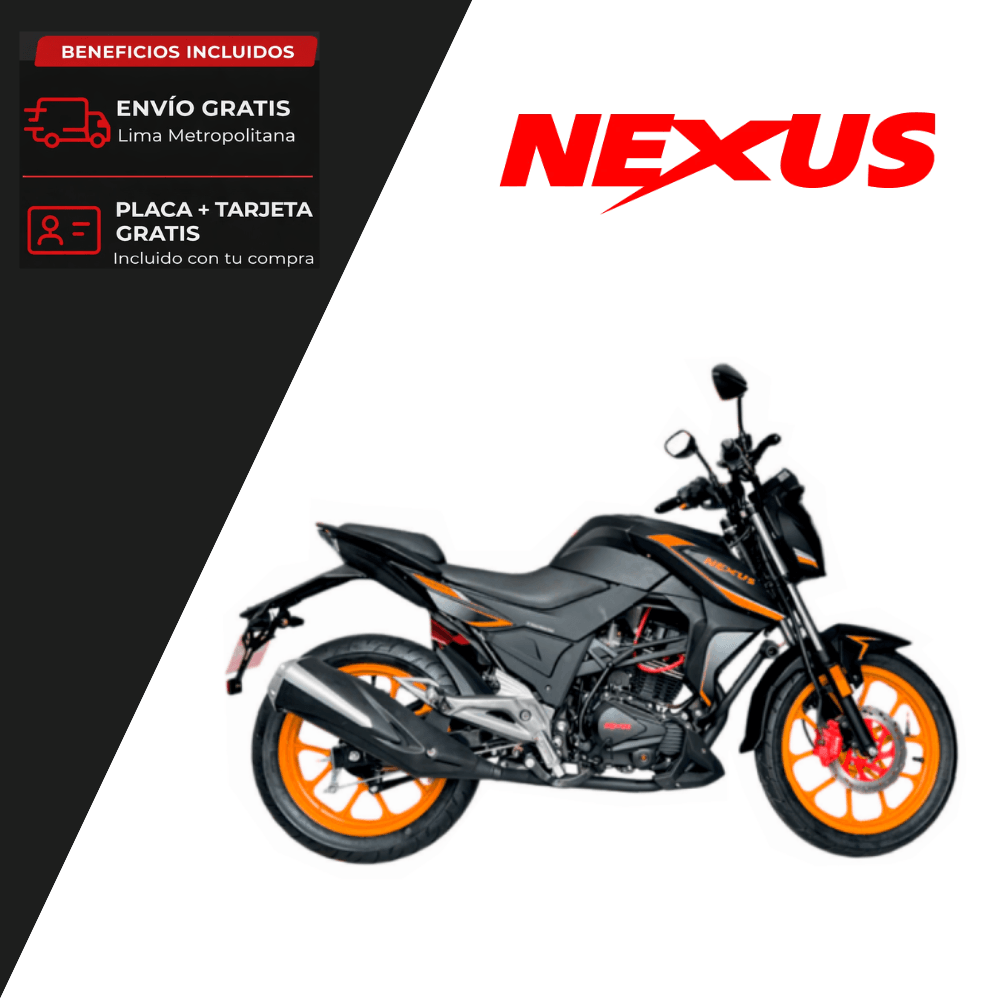 Motocicleta Nexus 200SS + incluye regalo y casco