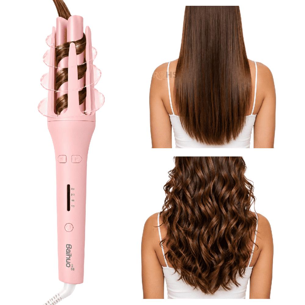 Rizadora Automático Rosa Baihuo Con Temperatura Ajustable