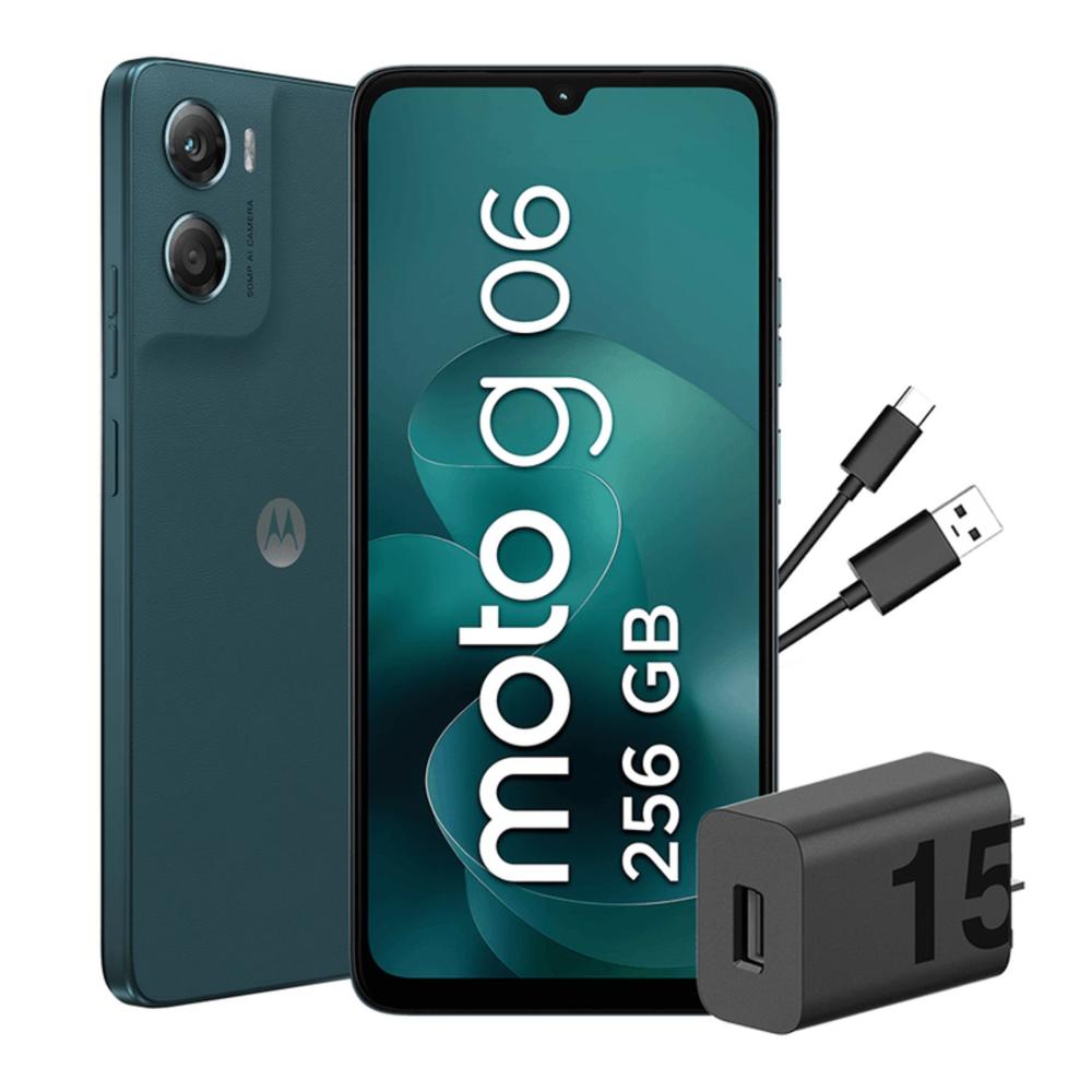 Celular Motorola G06 4GB 256GB Azul