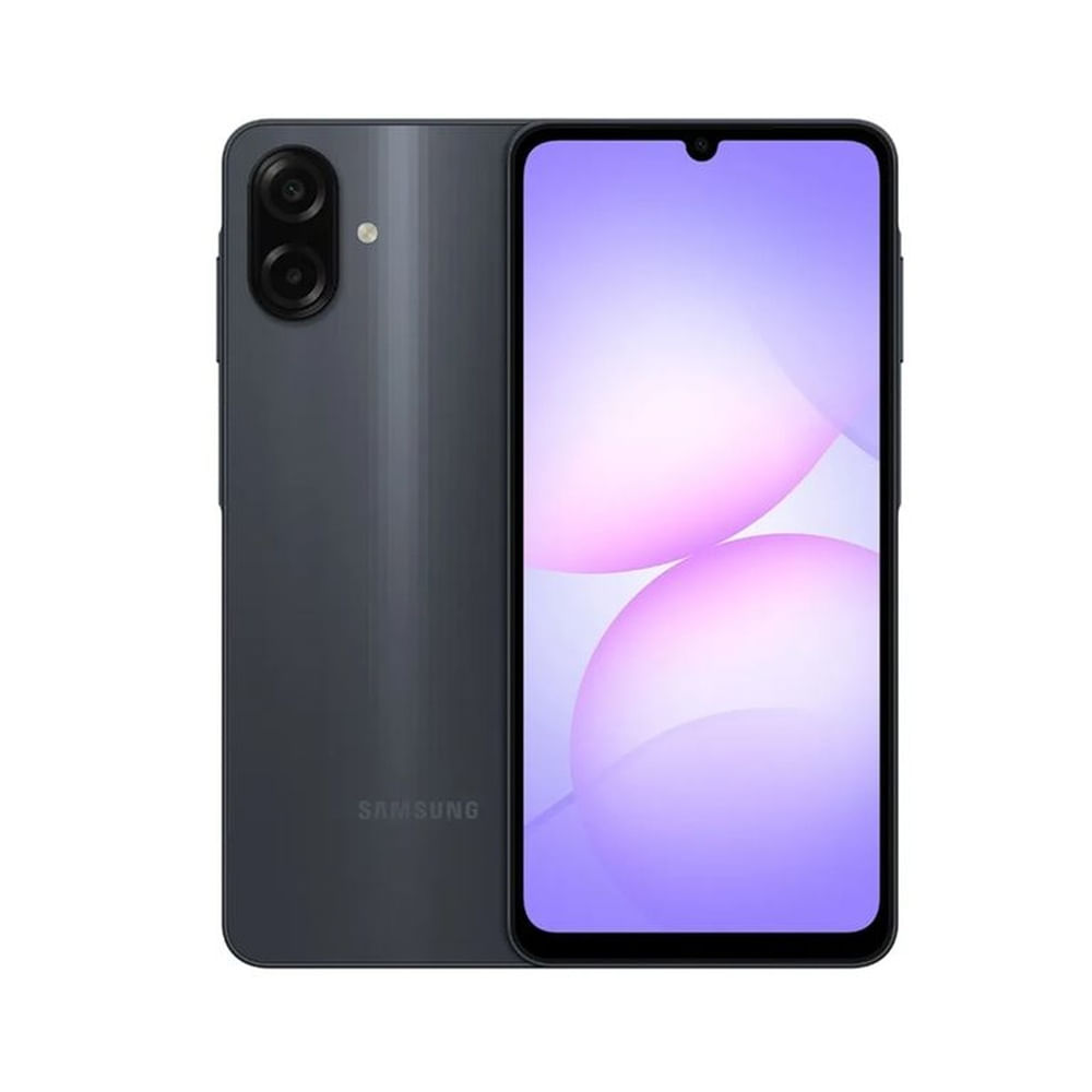 SAMSUNG A07 4RAM 64GB BLACK REGISTRADO