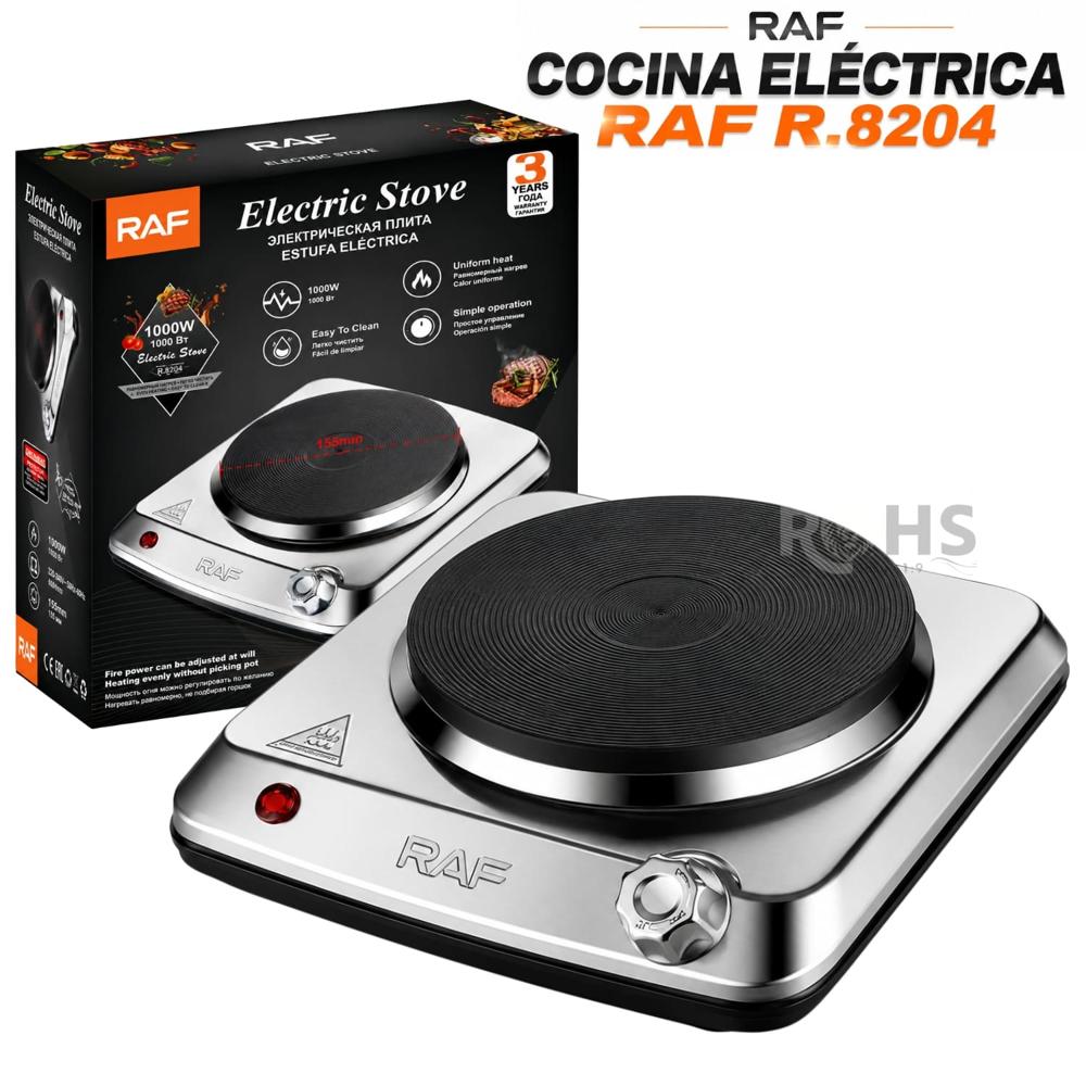 Estufa Eléctrica Individual RAF R.8204 Compacta Con Calentamiento Uniforme