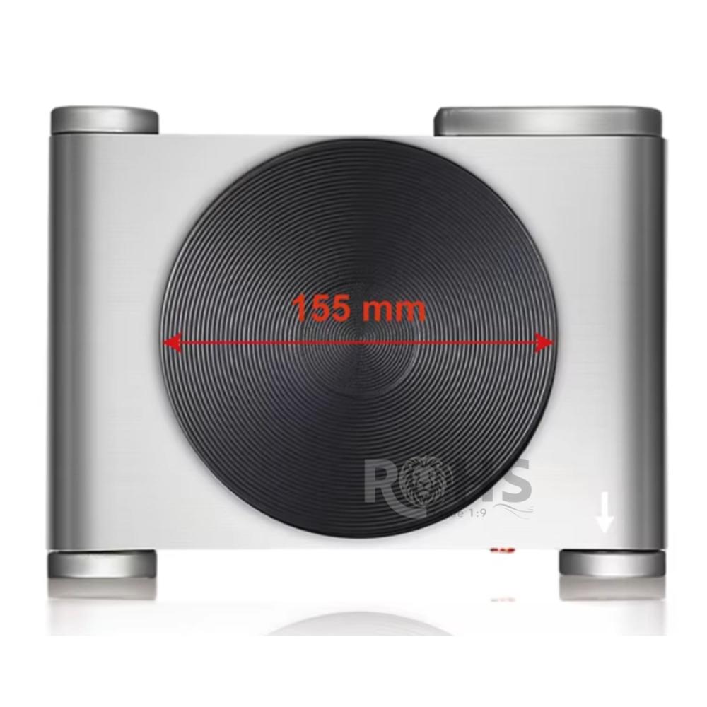 Estufa Eléctrica Individual RAF R.8071 Compacta Con Protección Contra Sobrecalentamiento 1000W