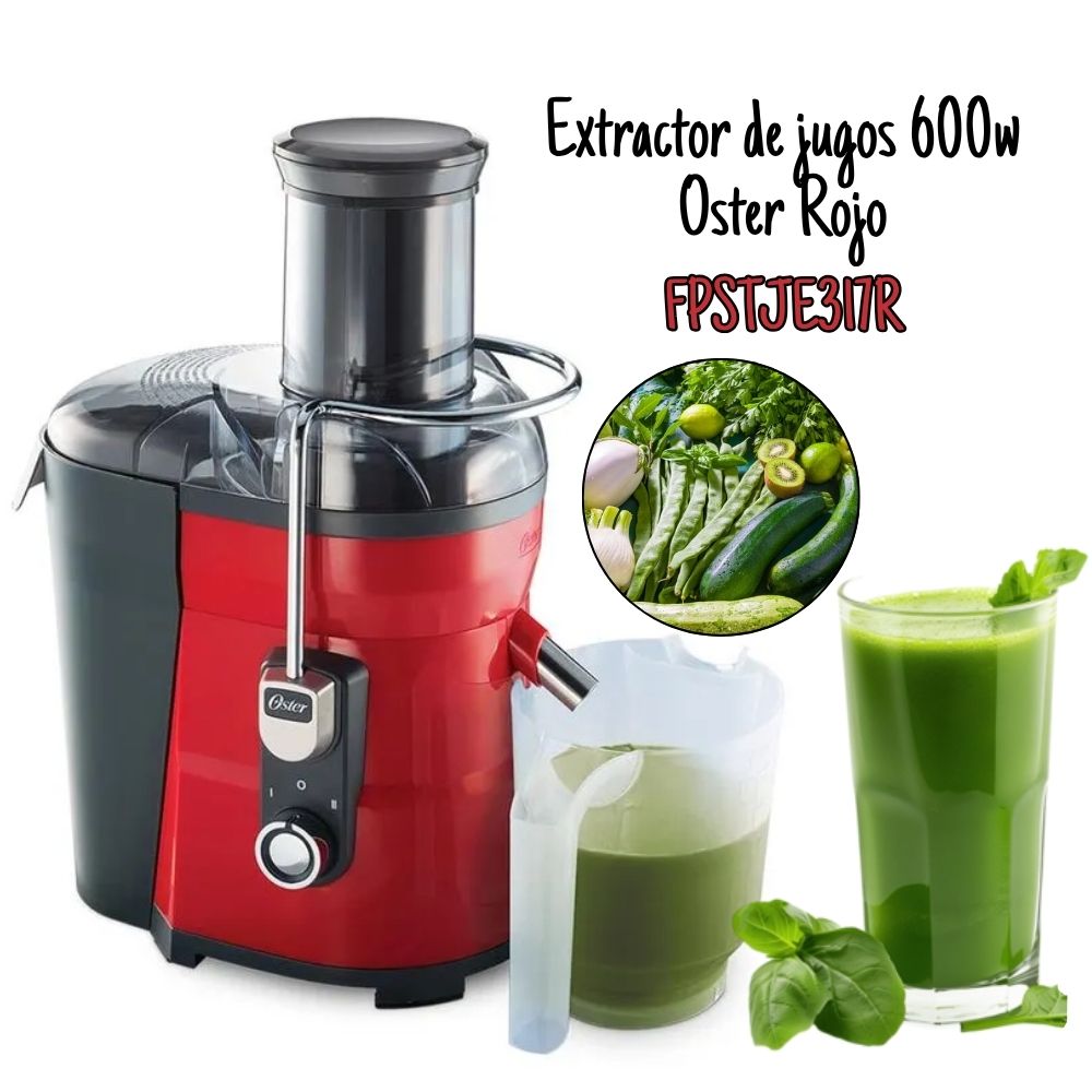Extractor de Jugos Oster de 600W FPSTJE317R