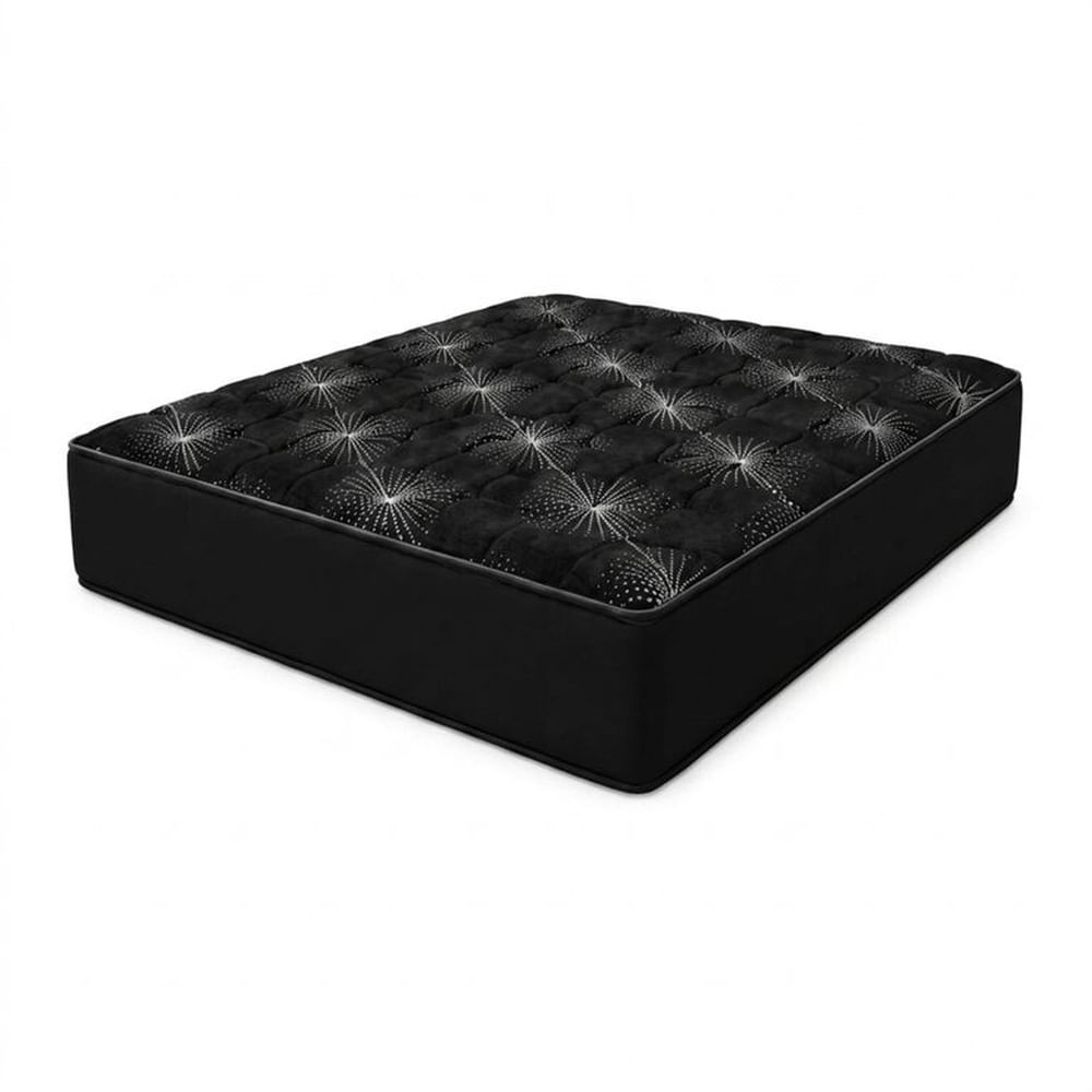 Colchón Ortopédico Hipnos Confort Jacquard 3 Plazas Negro