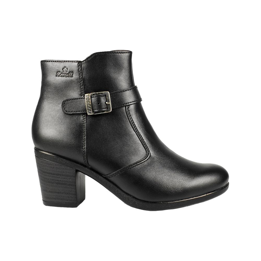 Botines Zarelli B-300 Negro Taco 5 Hebilla
