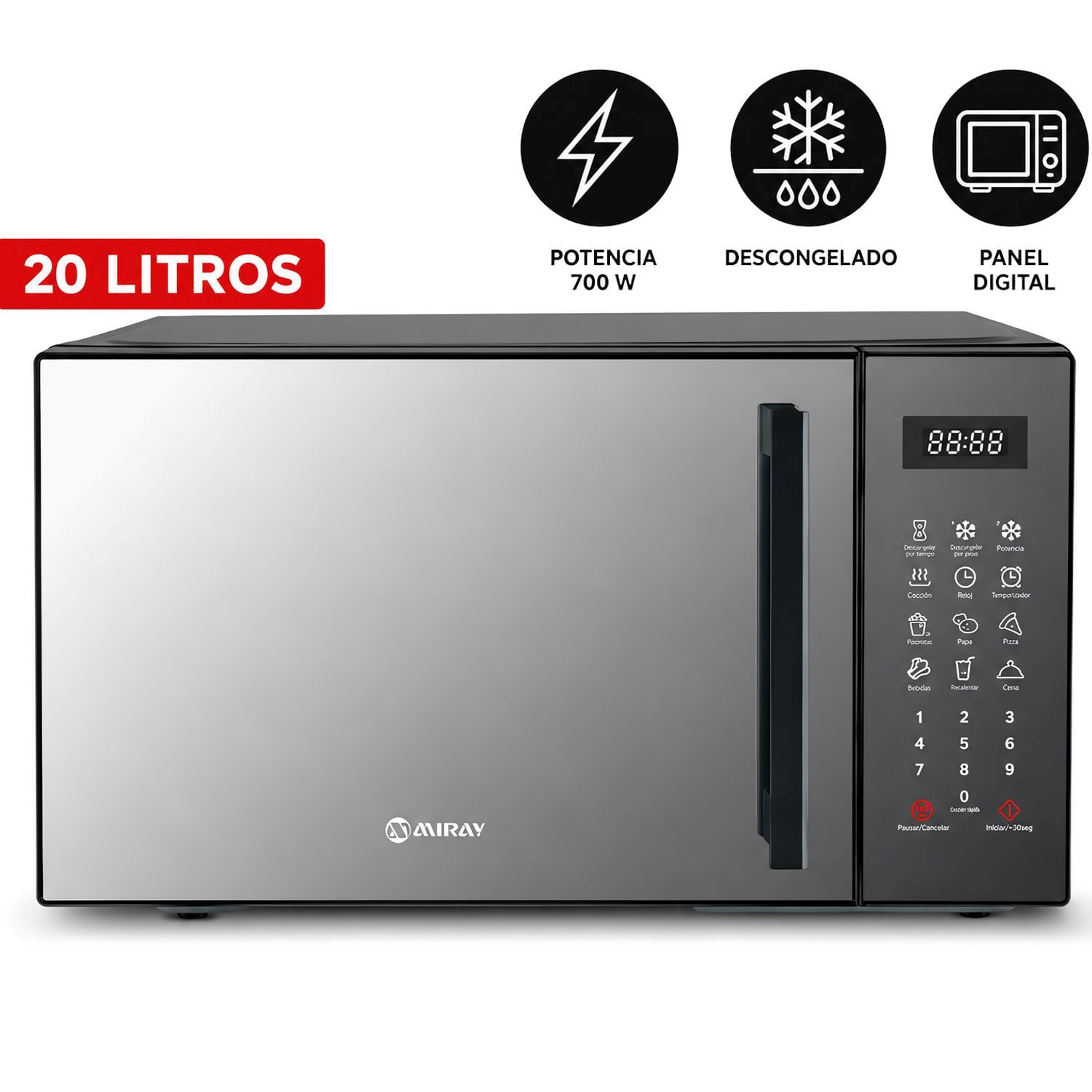 Horno Microondas HMM-205N 20 L