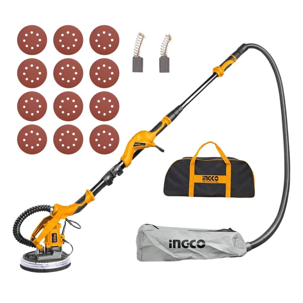 Lijadora de Pared y Drywall 1050W Ingco DWS10501