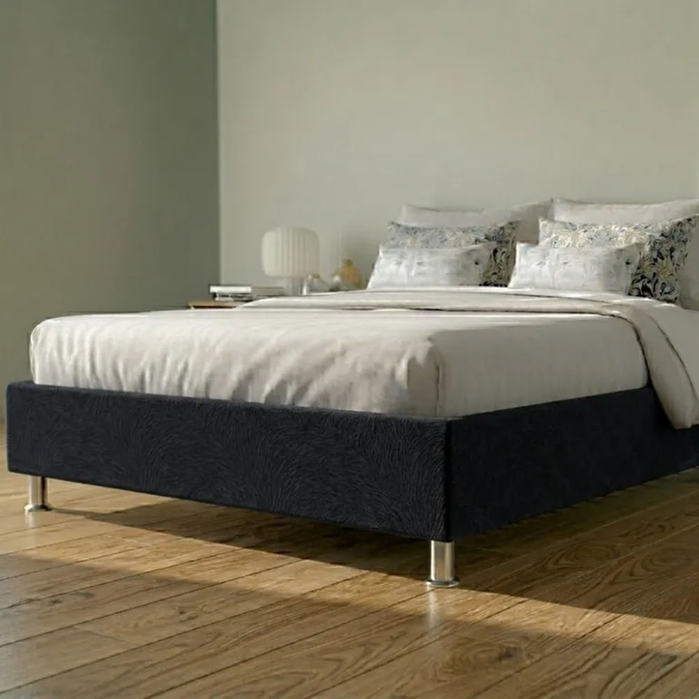 Box Tarima Essenza Queen - Negro Multicolor