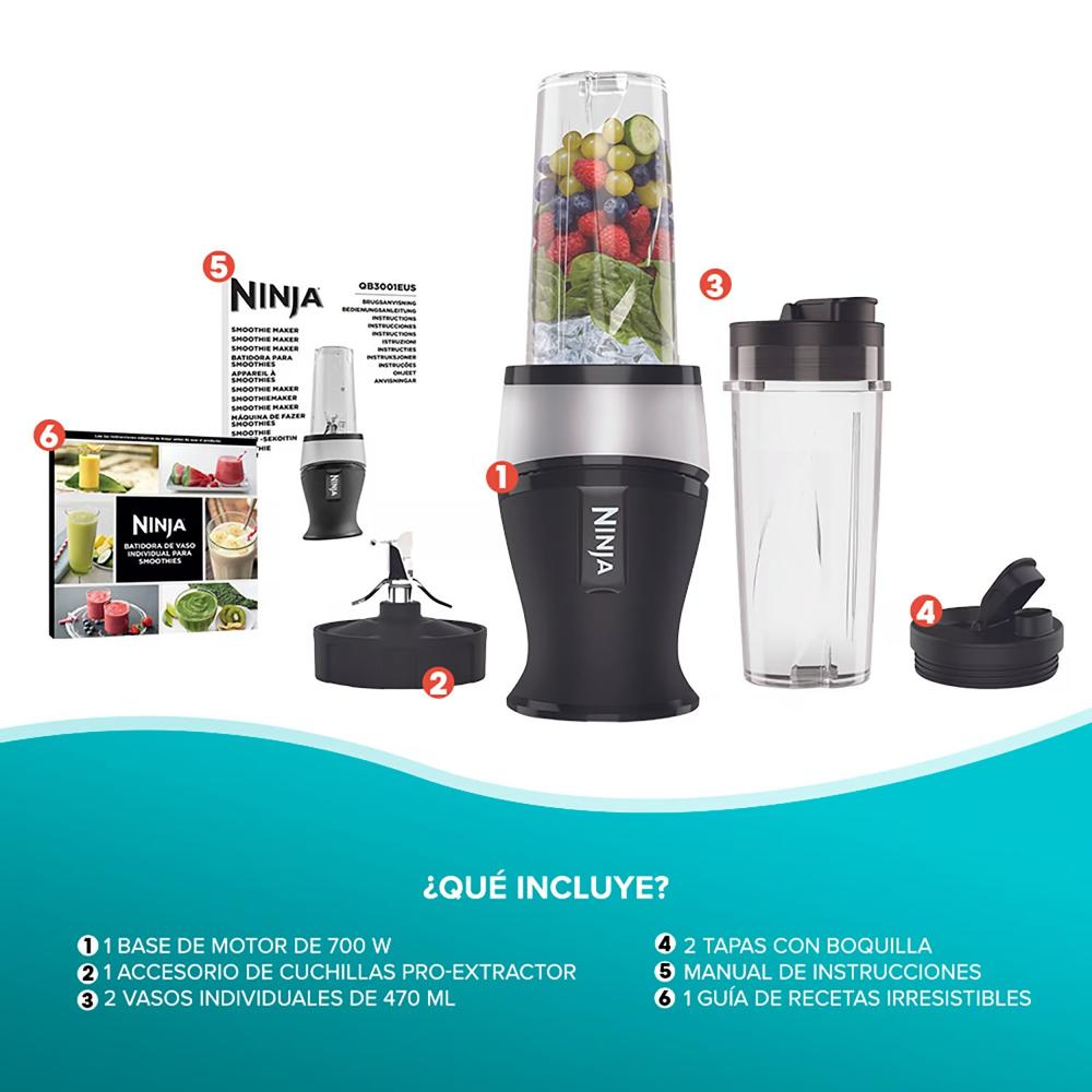 Licuadora Individual Plus 700W Ninja QB3001EUS