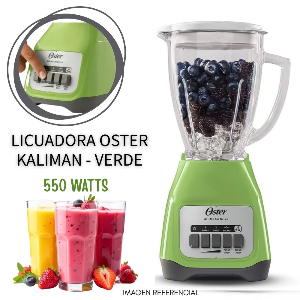 Licuadora Oster Kaliman 550W - Verde