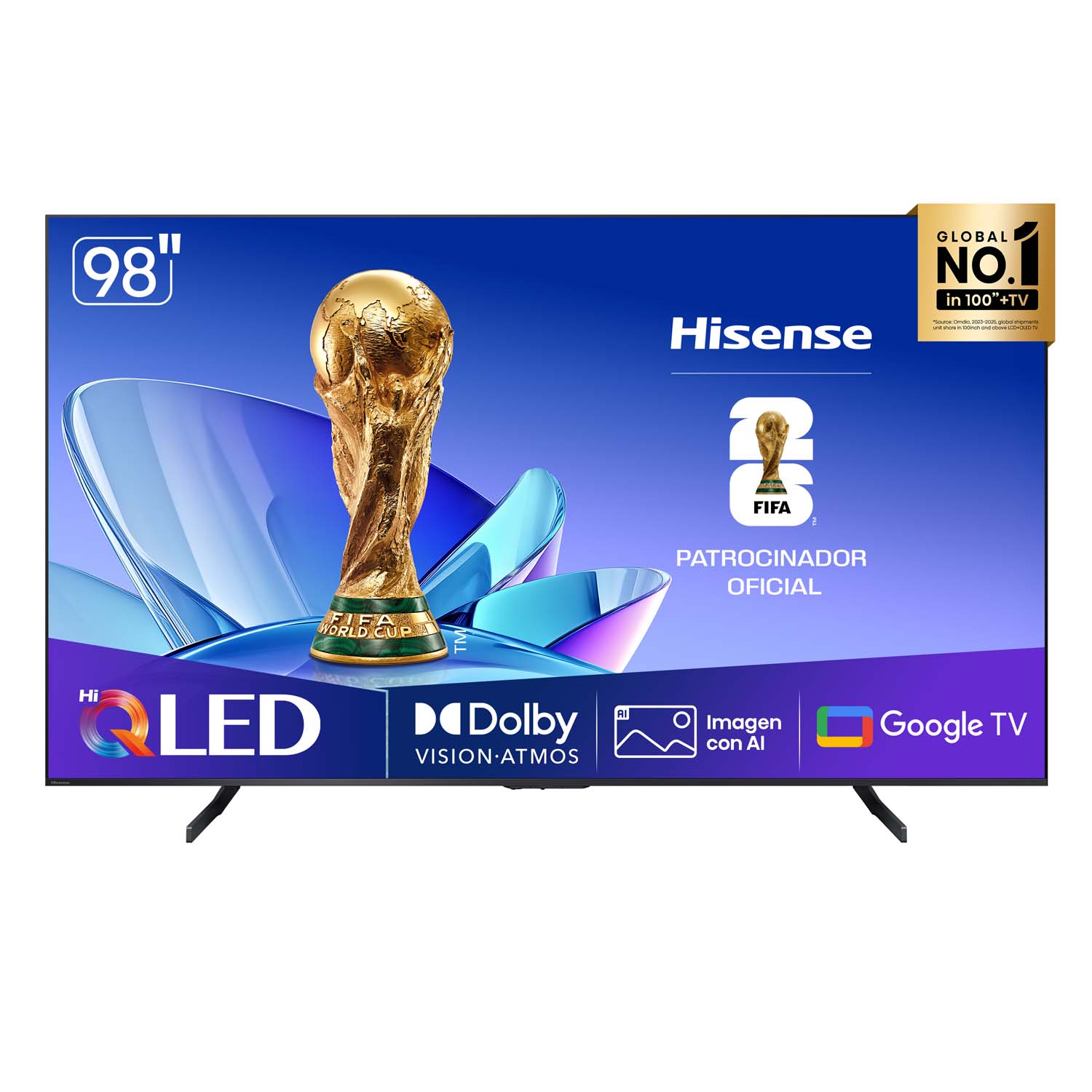 Televisor Hisense 98" 98Q6QG QLED UHD 4K