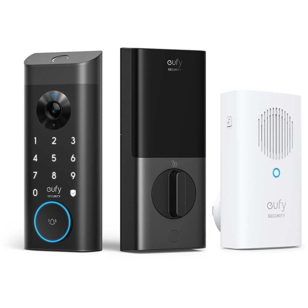 eufy Security E330 Cerradura Inteligente con Video 2K, Entra